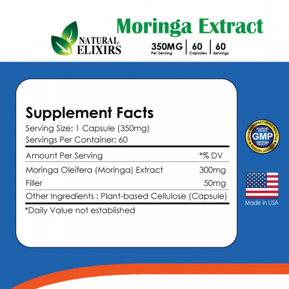 Moringa Extract 350mg